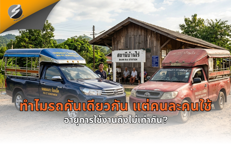 ทำไมรถคันเดียวกัน แต่คนละคนใช้ อายุการใช้งานถึงไม่เท่ากัน?